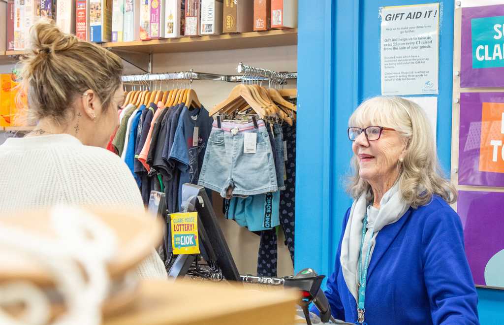 Claire House shops appeal for donations