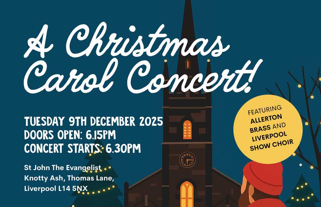 Christmas Carol Concert Flyer
