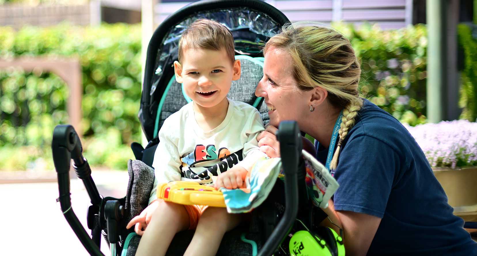 Erin at Claire House