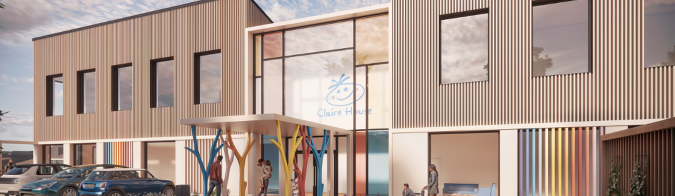 Claire House Liverpool build concept