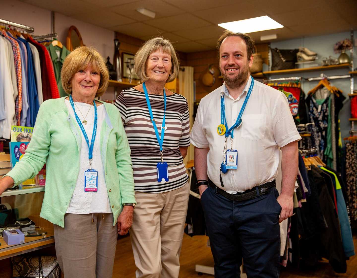 Photo of shop team