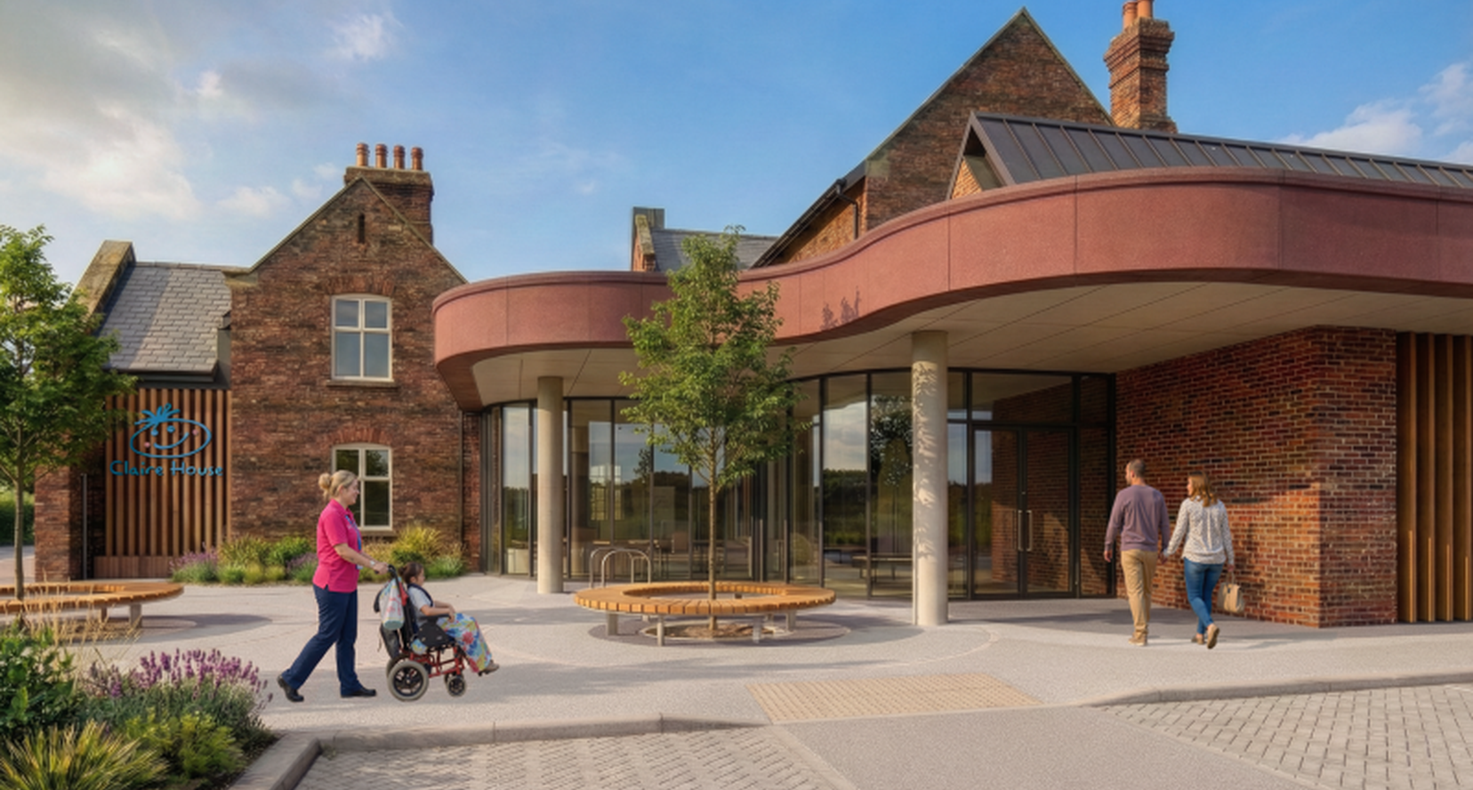 Photo of proposed Front of Claire House Liverpool