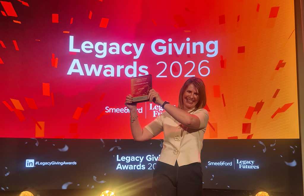 Claire House’s Janet Abraham wins Legacy Giving Award 2026