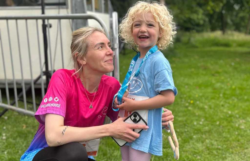 Sarah and Rich Lamb are running the London Marathon