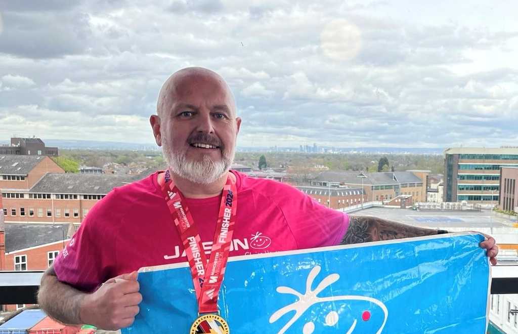 Manchester marathon runner