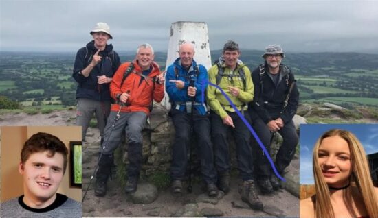 Dedicated supporters keep on trekking